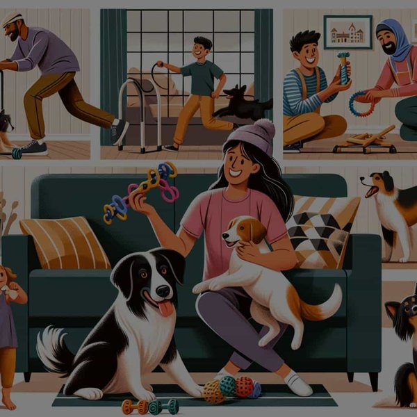 What Are the Best Strategies for Keeping an Active Dog Entertained Indoors?